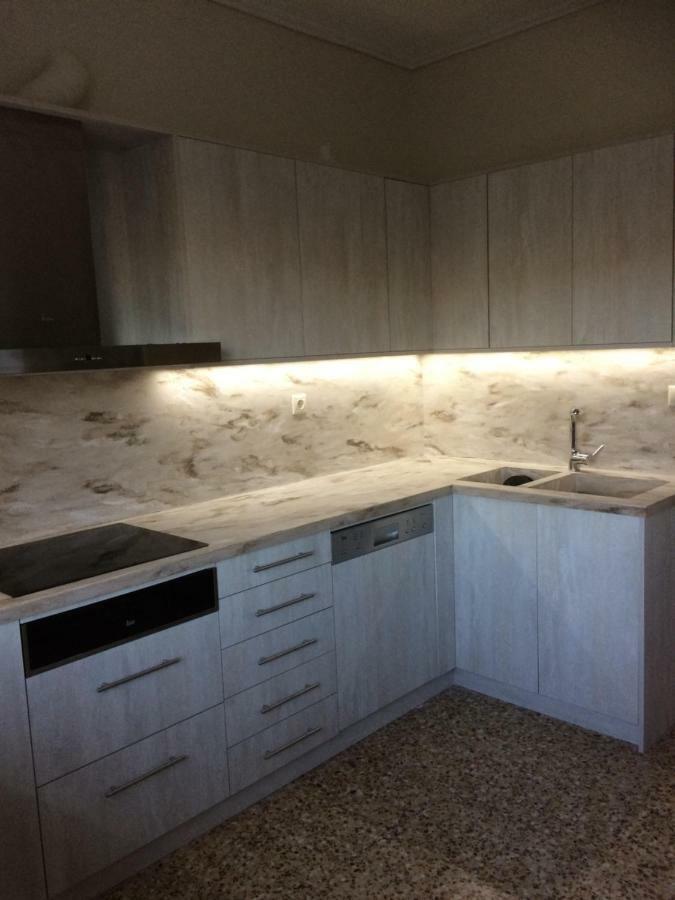 Villa Agia Marina 5M Walk To The Beach With Private Pool Экстерьер фото